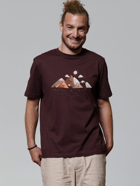 watapparel T-Shirt Unisex Mountains & Moon