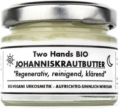 Two Hands BIO Johanniskrautbutter - Bio - Vegan - 5 % Extrakt