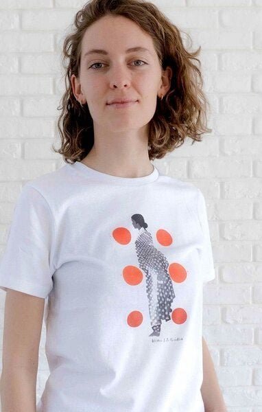 Kultgut Artdesign - Biofair- Femin Shirt / Woman.Life.Freedom