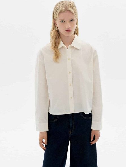 thinking mu Damen Bluse - Duna Blouse - aus Baumwolle