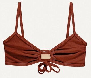 Oy Bikini Oberteil „Joran“ aus Frotte-Stoff