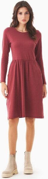 ORGANICATION Langarm-Jerseykleid aus Bio-Baumwolle