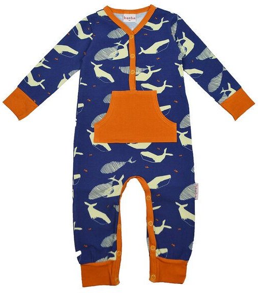 Baba Kidswear Strampler mit Walmotiv