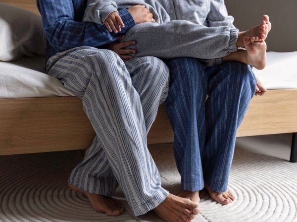 Yumeko Pyjamahose Herren Velvet Flanell