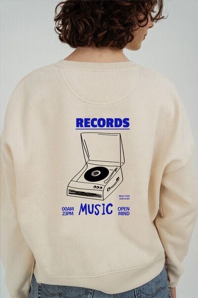 Kultgut PRE-Order Artdesign - Biofair Pulloversweater / Music in the Air