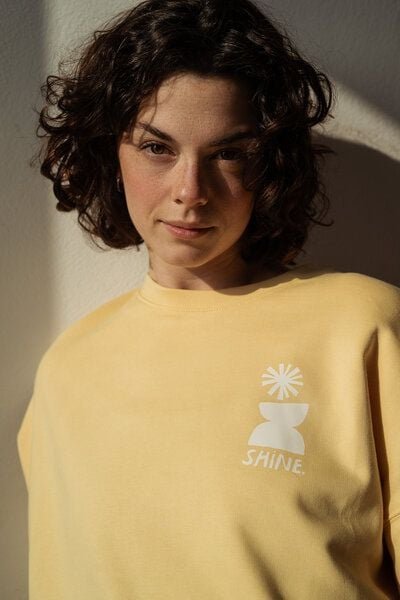 Kultgut Artdesign - Biofair- Pulloversweater im Boxistyle / Shine