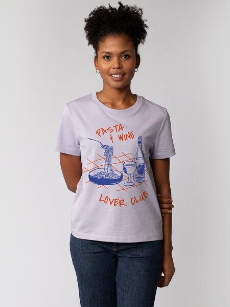 watapparel T-Shirt Frauen Pasta lover club