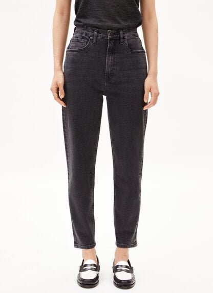 ARMEDANGELS MAIRAA Damen Mom Jeans recycelter Baumwoll Mix Comfort Stretch
