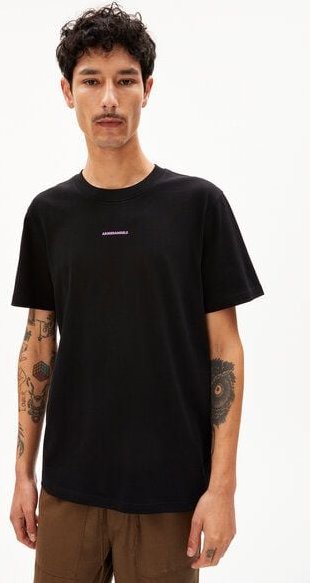 ARMEDANGELS MAARKOS PRM STONE PT - Herren Heavyweight T-Shirt Relaxed Fit aus Bio-Baumwoll Mix