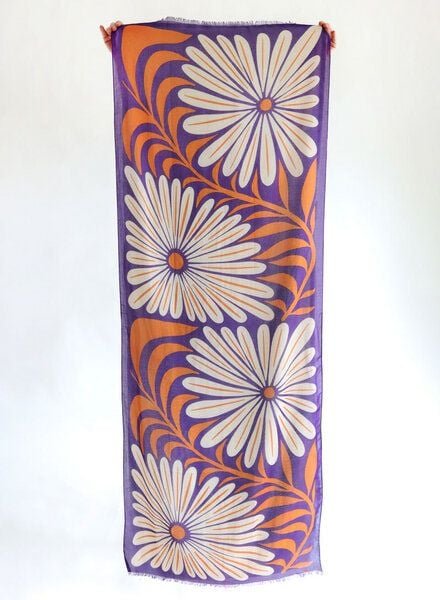 Djian Schal Cosmea – aus Modal (Lenzing TM) & Bio-Baumwolle