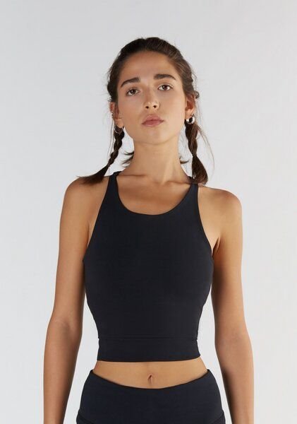 True North Damen Crop Top aus Bio-Baumwolle Bauchfreies Yogatops T1220