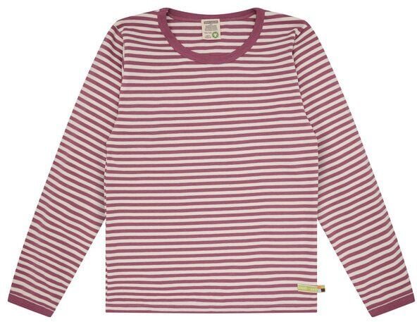 Thumbnail - loud + proud Kinder Shirt Interlock Ringel, GOTS-zertifiziert