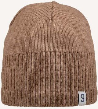 Grote Strick Fleecegefütterte Mütze NACHTWÄCHTER reine GOTS-zertifizierte Merinowolle