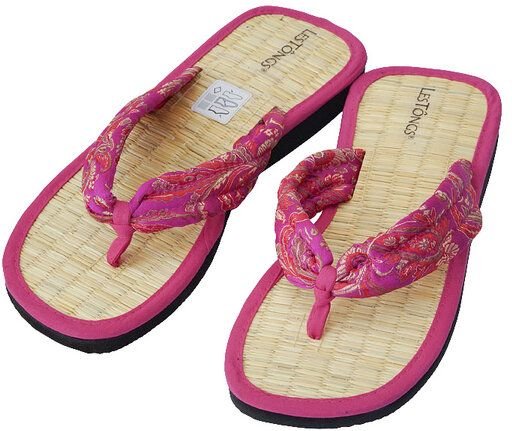 Les Tôngs Juncus-S Japan - vegane & Gesunde Zimtlatschen Flip Flops