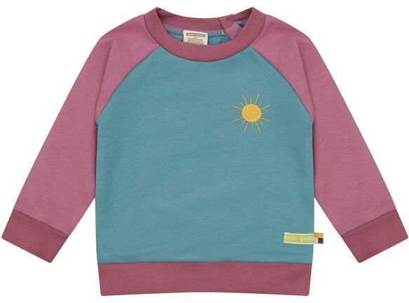 loud + proud Babys & Kinder Sweatshirt Colorblock, GOTS-zertifiziert