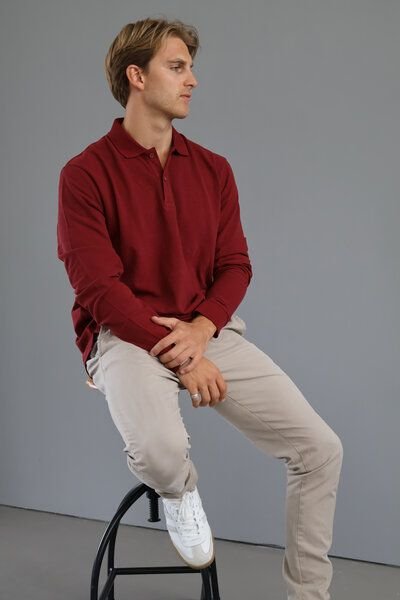 Kultgut ProEarth- Bioafair Piqué Shirt- Langarm / Favorite