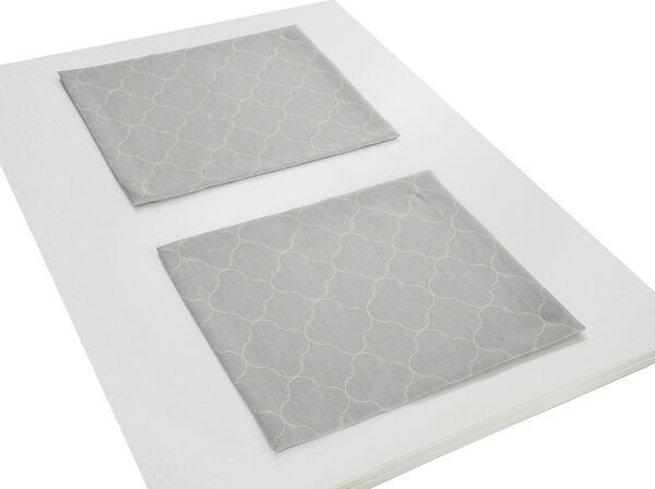 Thumbnail - Nature by Adam Tischset 2er Pack aus 100% Bio-Baumwolle - Made in Germany - Indian Cortezada Light