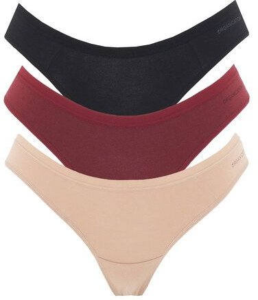 ORGANICATION KAVINN | Tanga aus Bio-Baumwolle und TENCEL Modal im 3er-Pack