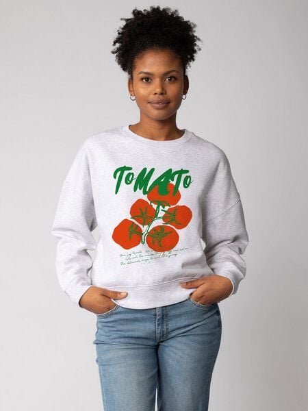 watapparel Sweatshirt Frauen Tomato