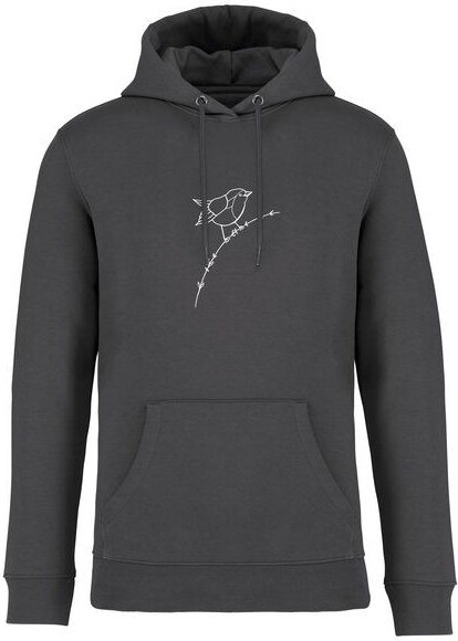 Greeenspired Basic Bio Hoody Nr. 4 Rotkehlchen 350g/m² XXS - 4 XL