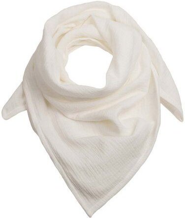 Hutch&Putch Musselin Halstuch - Schal - Tuch für Erwachsene (Damen und Herren) einfarbig aus 100% Bio-Baumwolle