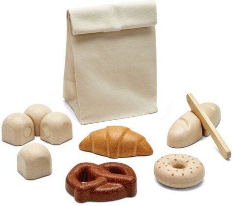 Thumbnail - Plantoys Brot & Brötchen schneiden