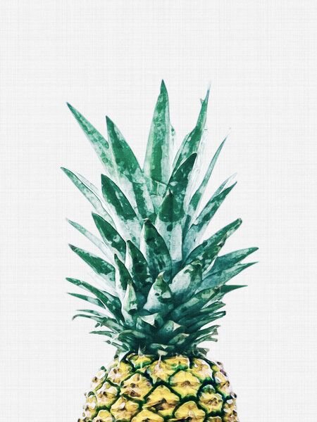 Photocircle Poster / Leinwandbild - Pineapple No1