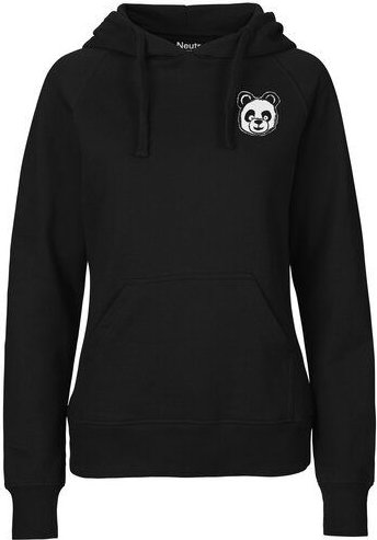 ilovemixtapes Fair gehandelter Frauen Hoodie "Kleiner Panda" vegan, organic & fair