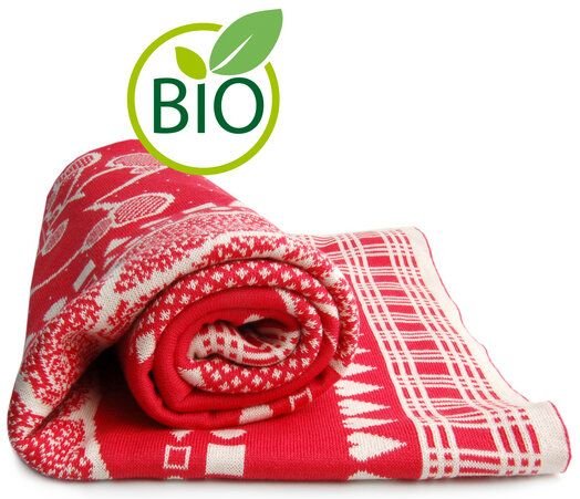 Sonnenstrick Baby-Baumwolldecke mit Kindermotiv