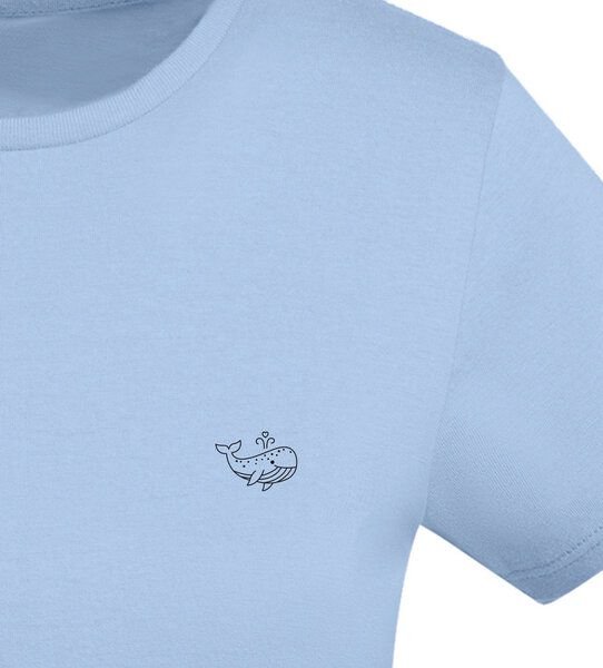 vis wear Love Whale - Women Organic Shirt