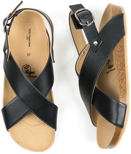 Will's Vegan Shop Huarache-Sandalen mit Fußbett Damen