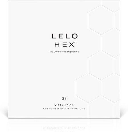 Extradünne Latexkondome - LELO HEX Original Kondome (36-er pack)