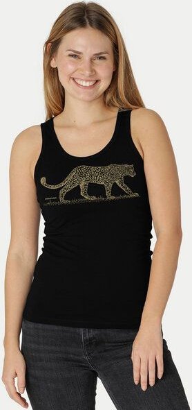 Peaces.bio - handbedruckte Biomode Bio-Damen-Tank Top Leopard