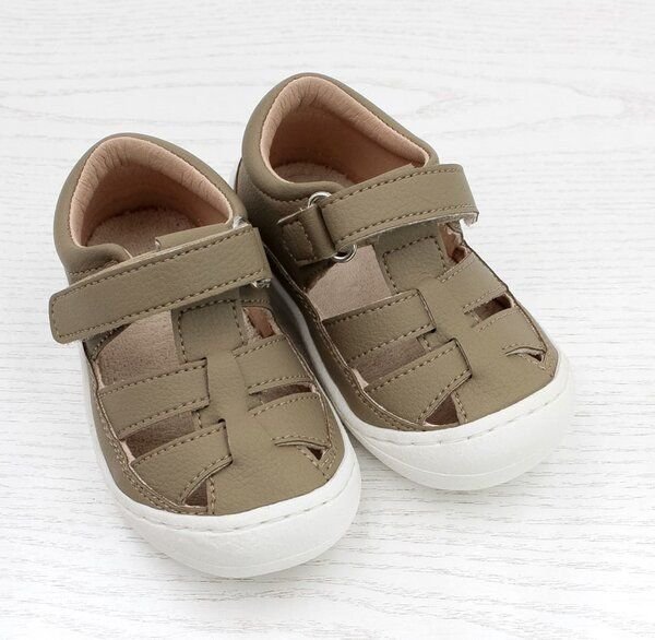 Pololo DEAKTIVIERT_Lauflernersandale "Verano" aus Kaktus-Lederimitat, vegan, Größen 20-27