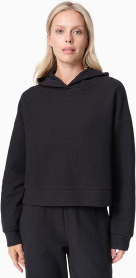 ORGANICATION HANNA | Waffel Hoodie aus Bio-Baumwolle und recyceltem Polyester