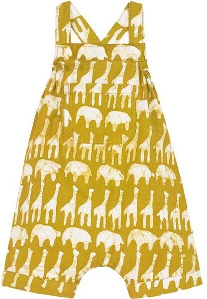 Global Mamas Baby Strampler - Sahara - Bio Baumwolle - Gelb