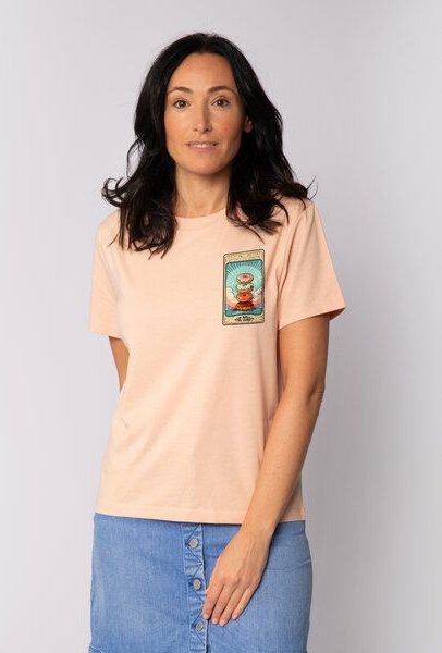 watapparel T-Shirt Frauen Tarot The Donut