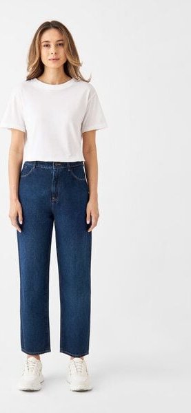 Thumbnail - Damen Jeans Wide Straight Non-Stretch DAWN Bio-Baumwolle