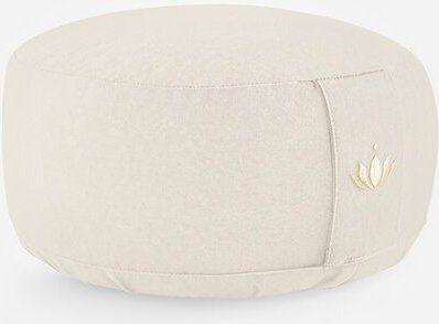 Lotuscrafts Meditationskissen Rund Lotus - Sitzhöhe 15cm - GOTS Zertifiziert