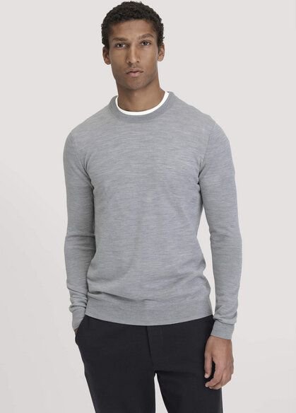 Thumbnail - hessnatur Strick Pullover Regular aus reiner Bio-Merinowolle