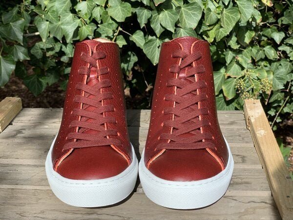 b.y.r.d. Sneaker vegetabil gegerbtes chromfreies Leder -Yoko