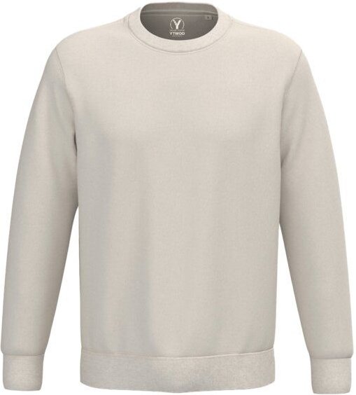 YTWOO Basic Unisex-Sweatshirt aus nachhaltiger Baumwolle