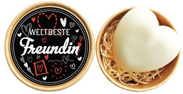 Eve Butterfly Soaps Mini Geschenkbox mit Herzseife, verschiedene Motive & Anlässe