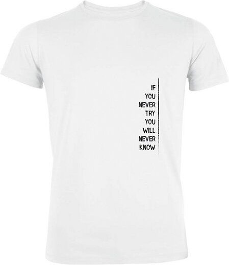 Human Family Herren Bio Sommer T-Shirt - Touch "If U try" in 3 Farben