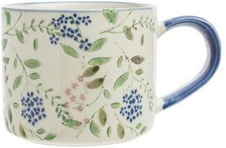 TRANQUILLO Tasse VINTAGE GARDEN aus Steinzeug, 400 ml (POR768, POR769, POR770)