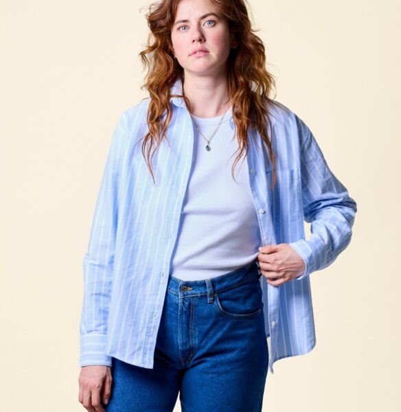 popeia Hemdbluse aus Bio-Baumwolle