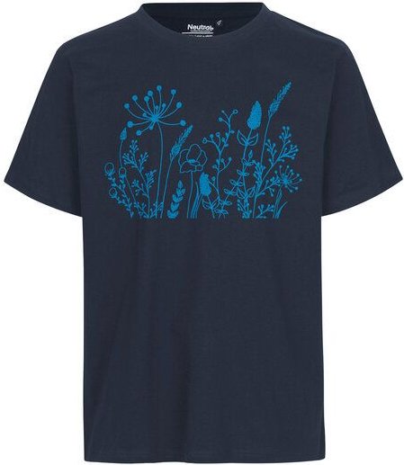HANDGEDRUCKT "Wilde Wiese" Unisex T-Shirt von Neutral