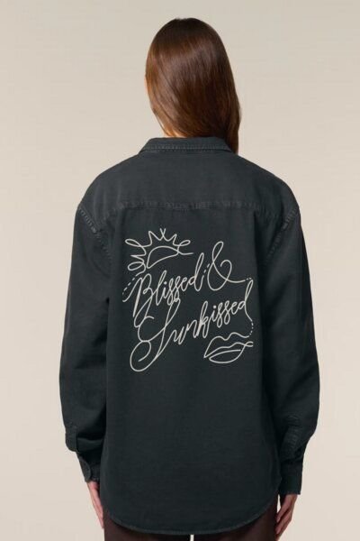 Zeachild Blissed & Sunkissed Hemd Vintage Schwarz Bio