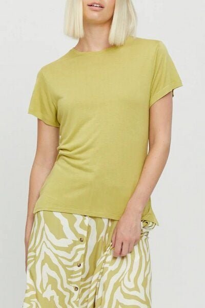 Mazine T-Shirt - Leona T - Celery Green