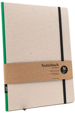 tyyp Design-Notizbuch A4 aus 100 % Recyclingpapier „Klassik - ÖKO“